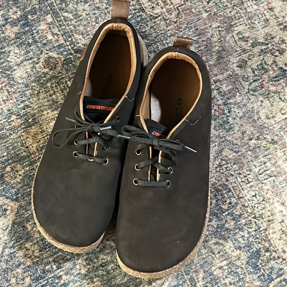 Comfortfusse Cork Sole Handmade Leather Loafer 43